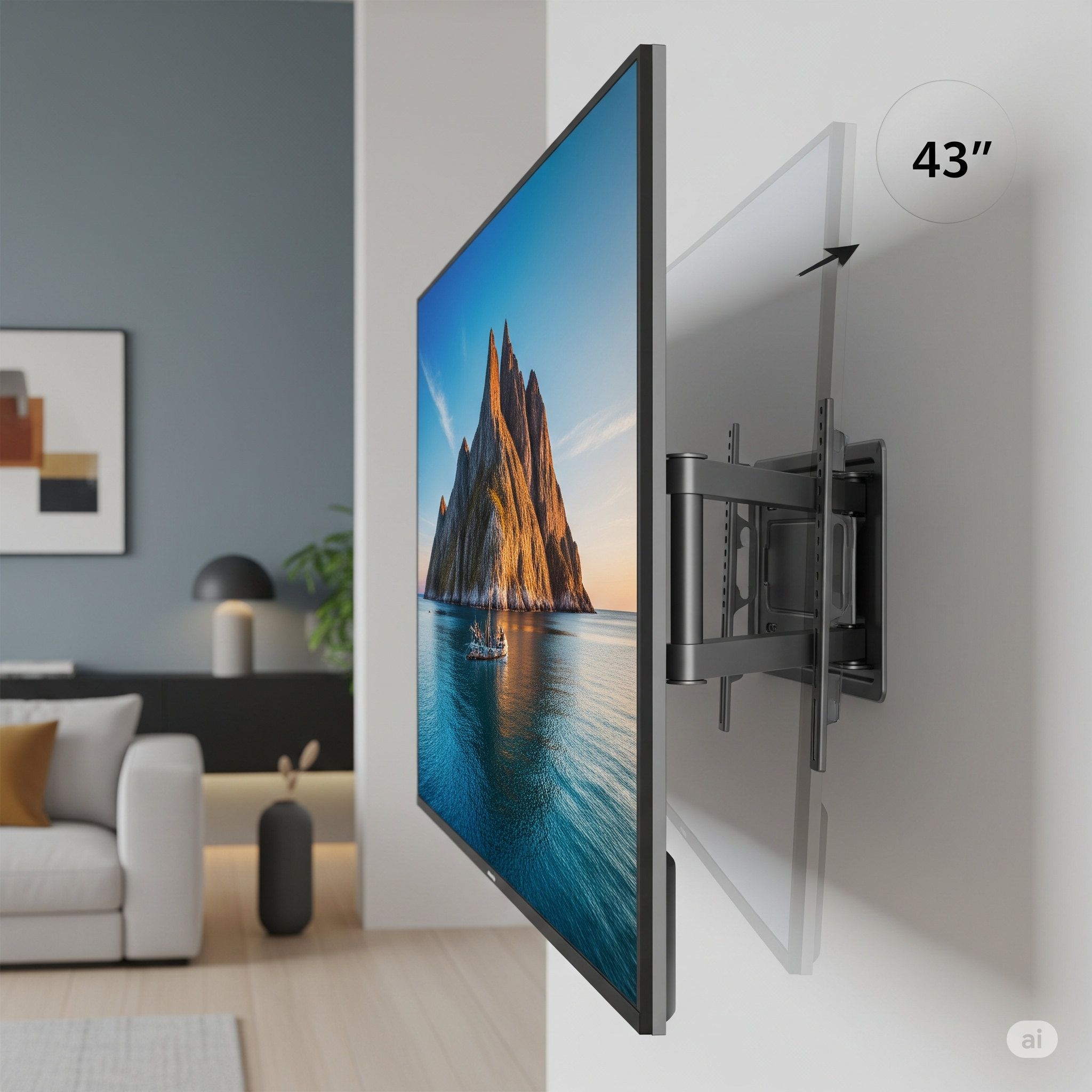 Mountiqo 4K Smart TV